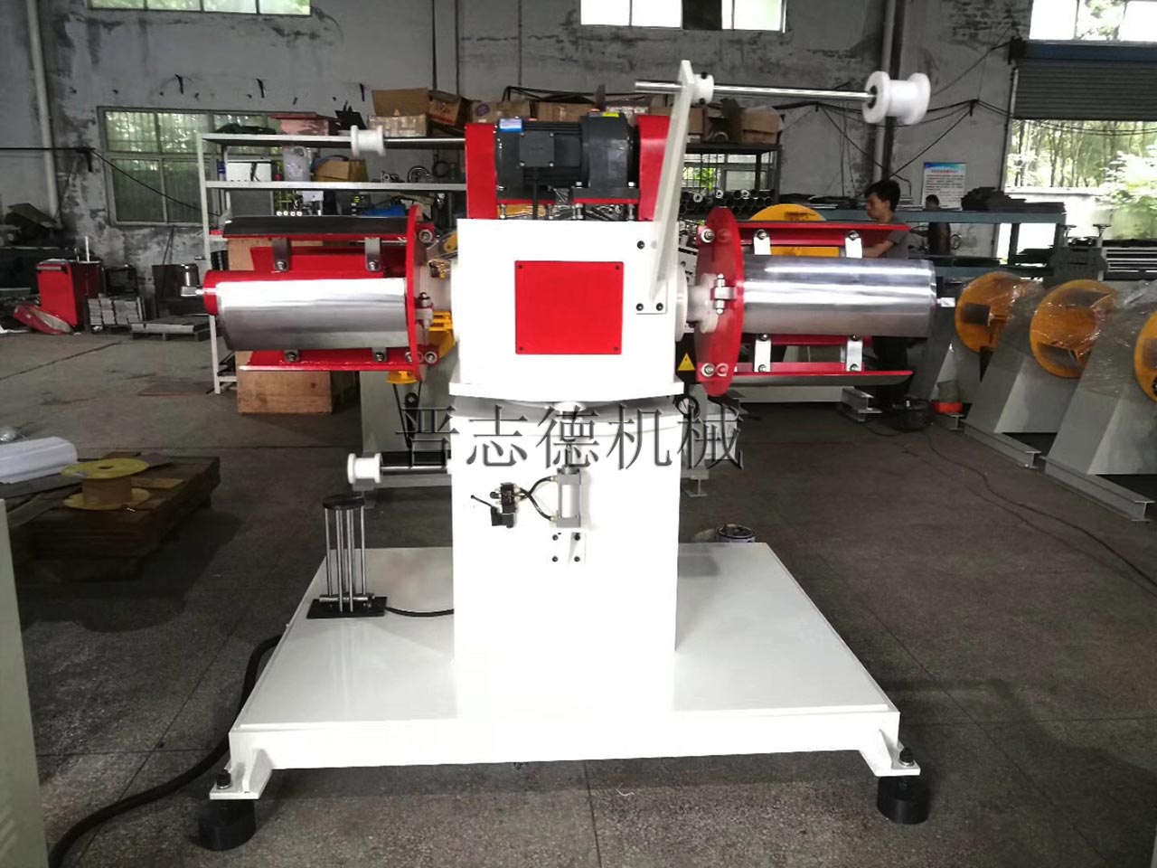 德國(guó)雙頭材料架