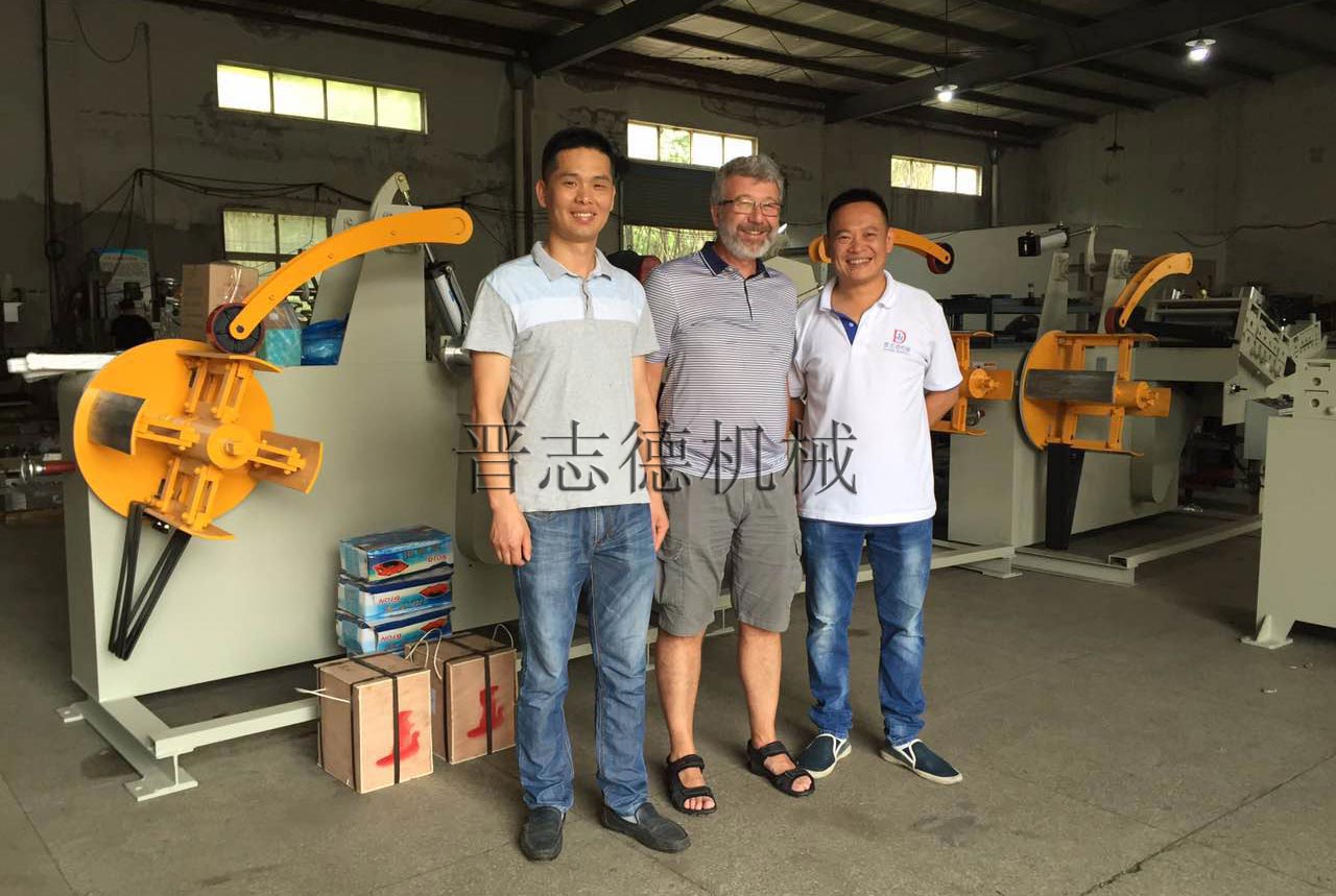 德國(guó)客戶合影