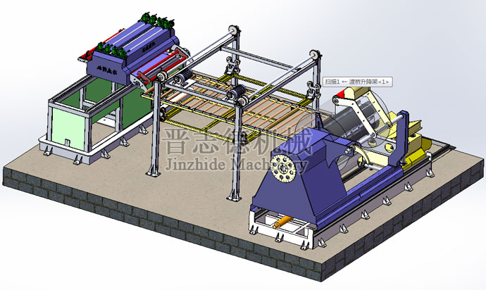 大型可移位NC送料機(jī)使用 大型可移位NC送料機(jī)使用