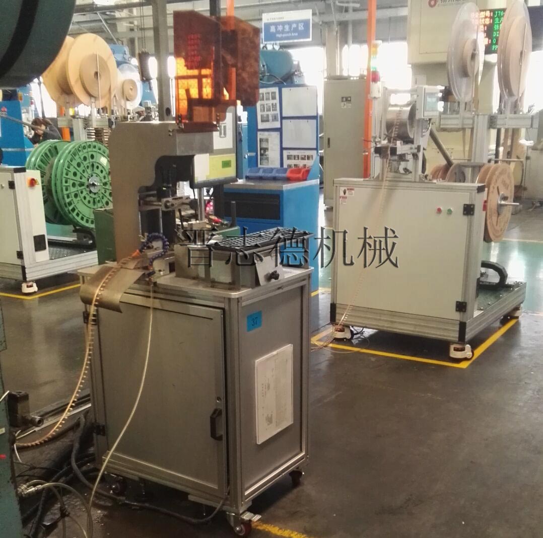 自動換盤端子收料機使用 自動換盤端子收料機使用