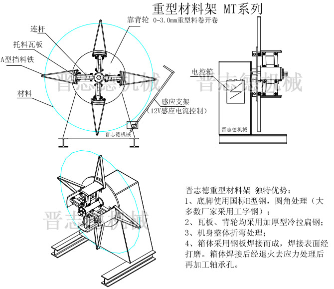 重型材料架結構 重型材料架結構