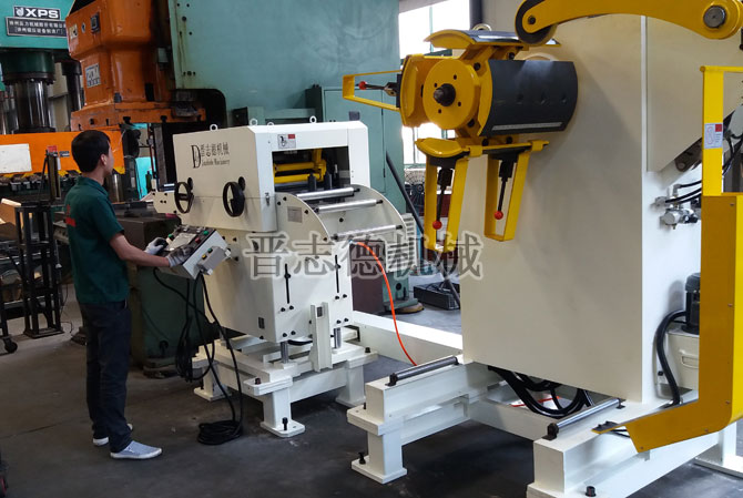 送料機試機,送料機使用