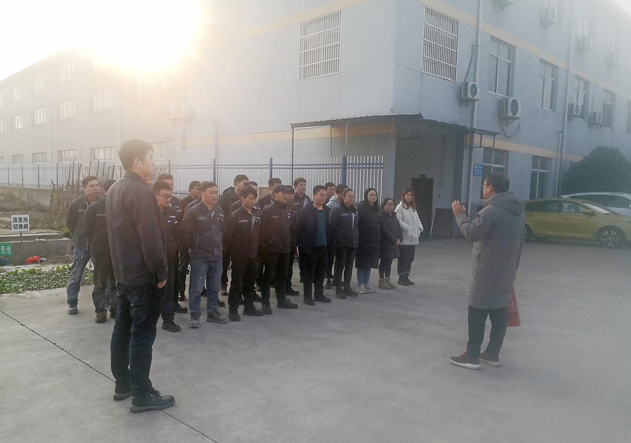 江蘇送料機(jī)廠消防演練