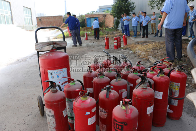 送料機員工消防演練 送料機員工消防演練